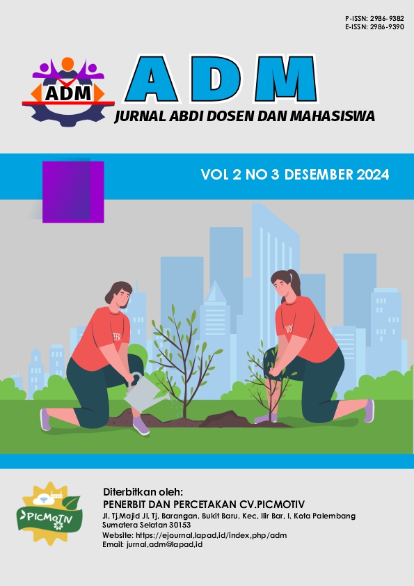 					View Vol. 2 No. 3 (2024): ADM : Jurnal Abdi Dosen dan Mahasiswa
				